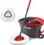 O-Cedar Easywring Microfiber Spin Mop  and  Bucket Floor Cleaning System with 1 Extra Refill