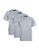 Pro Club Men's Heavyweight Cotton Short Sleeve Crew Neck T-Shirt, X-Large, Heather Gray (3 Pack)