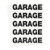Tag-A-Room Garage Color Coded Moving Labels (50 Count), Moving Supplies