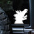 Sunset Graphics  and  Decals Godzilla Decal Sticker Car Vinyl Monster - Cars Trucks Vans Walls Laptop Computer - White - 5 inches - SGD000170