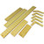 LITKO 15mm Ruler  and  Wheel Gauge Set Compatible with ARMATI 2nd Edition, 3mm Plywood (10)