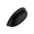 Ravinte 1 Pack 3" Drawer Pulls Flat Black Cabinet Cup Pulls Kitchen Hardware Cabinet Handles Drawer Handles Knobs 3 inch Hole Center