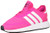 adidas Originals Unisex-Kid's N-5923 J Running Shoe, Shock Pink/White/Black, 5 M US Big Kid