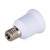 Yi Lighting E17 to E26 Light Bulb Socket Base Adapter Converter - Converts Intermediate Fan Socket (E17) to Standard Medium Socket (E26/E27) (Pack of 1)