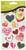 Sandylion Hearts Dimensional Stickers, Glow in The Dark