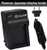 Nixxell Battery charger for Fujifilm NP-W126 BC-W126 and Fuji FinePix HS30EXR, HS33EXR, HS35EXR, HS50EXR, X-A1, X-E1, X-E2, X-M1, X-Pro1, X-T1 (Fully Decoded)