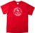 Illinois State Redbirds 100-Percent Pre-Shrunk Vintage Circle College Short Sleeve Tee, Large, Red