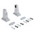 EZ-FLO 15225, Chrome Toilet Paper Holder with Concealed Screw