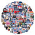 Joygift 100pcs Biden Style Waterproof Vinyl Stickers Pack for Laptop Water Bottle Party Luggage Bike Skateboard Computer Hydro Flask Toy Phone DIY Decoration as Gifts for Teens