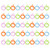 100 Pieces Stitch Marker Ring Row Counter Ring Knitting Counter Ring Stitch Counter Ring Knitting Tools Crochet Knit Counting Split Ring, Large Size(Multicolor)