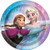 Unique Disney Frozen Party Round Dessert Plates, 8 Ct.