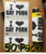 50PCS I Love Gay Porn Stickers Gag Sticker Gay Pride Joke Decal Hard hat