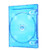 TmiAod 5 Pack CD Case Double Discs Blu-Ray DVD Case Holder Hard Cover CD Storage for Discs Collection