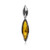 Ian and Valeri Co. Amber Sterling Silver Marquise-Shaped Pendant