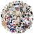 Pkiooi 50 pcs Anime Stickers for Water Bottles Laptops Guitar Skateboard, Naruto Sticker HxH The Seven Deadly Sins Sticker Set(50 pcs Yuri on Ice)