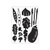 Darice Embossing Folder A6, Template Many Vegetables, Transparente