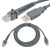 ANRANK UR2208AK USB A Male to RJ45 Cable 7ft 2M for Symbol Barcode Scanner LS4278 LS2208 2208AP (Gray)