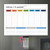 Dry Erase Boards Weekly Meal Planner Whiteboard Calendar Fridge Magnet - Magnetic WhiteBoard Healthy Family 7 Days Meals Menu  and  Grocery List Organizer for Kitchen Office