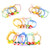 Hair Ties for Girls Cute Cartoon Elastic Hair Band Hair Ponytail Holder Hair Accessories For Girl 25pcs(Cartoon 3)