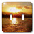 3dRose LLC lsp_9183_2 Sunset Gold Double Toggle Switch