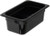 Carlisle 3068103 Polycarbonate Food Pan, 2.8 qt Capacity, 10-1/4" Length x 6-3/8" Width x 4" Depth, Black (Case of 6)