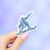 Snowboarder Vinyl Sticker for Laptops, Windows and Water Bottles