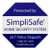 SimpliSafe 1 Home Security Yard Sign with 4 Security Stickers Decals