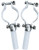Caviness COL-1500 Clamp-On Oar Locks