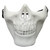 Tinksky Halloween Mask Skull Skeleton Mask Full Face Protector for Cosplay Masquerade Party (White)