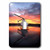 3dRose lsp_80381_1"Navys Fire Scout Helicopter At Sunrise Single Toggle Switch