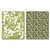 Sizzix Textured Impressions Embossing Folders 2PK - Dots  and  Flowers Set  2 by BasicGrey