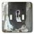 3dRose lsp_6436_2 Key Hole Double Toggle Switch Multicolor