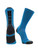 TCK Baseline 3.0 Athletic Crew Socks (Electric Blue/Graphite/Black, Small)