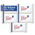 Refreshing Wet Wipes Travel Size Alcohol-Free Wipe Sanitizes/Cleans/Deodorizes Bulk Wipes (50 Wipes, 10 x 5p)
