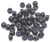 binifiMux 100pcs M3-0.5mm Pitch Black Nylock Nuts Nylon Insert Self Locking Nuts for RC