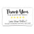 100 Feedback Request Cards - Thank You For Shopping Small - Please Leave Us A Review Package Insert Cards