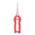 Gardening Hand Pruner 6.5" Garden Scissors Ergonomic Pruning Shears Secateurs Micro-Tip Pruning Snips Leaf Trimmer Straight Pruning Shears Florist Scissor with Stainless Steel Blades for Plants