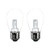 SUNTHIN 2 Pack RGB S14 Bulb for Color Changing String Light
