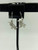 Silvertone 3D Raven Charm Dangle Earrings