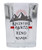 Reno Nevada Souvenir 2 Ounce Square Base Liquor Shot Glass Adventure Awaits Design