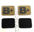 TUFF 3D Blood Type PVC Patch with Velcro- 2 Pieces - Multicam Match (B Positive)