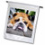 3dRose fl_191490_1"Very Tired French Bulldog Garden Flag, 12 x 18