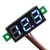 SMAKN 3-wire 0.28" Mini Dc Volt Meter 0~100v Blue Digital Display Voltmeter Gauge LED Voltage Detector