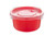 BEROSSI Bon Appetit Container for Microwave, Red, 0.35L / 11.8 OZ