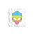 Pansexual Alien LGBTQ Pan Pride Flag Vaporwave Space - Sticker Graphic - Auto, Wall, Laptop, Cell, Truck Sticker for Windows, Cars, Trucks
