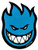 Spitfire Wheels Blue Fireball Skateboard Sticker - Sticker Graphic - Auto, Wall, Laptop, Cell, Truck Sticker for Windows, Cars, Trucks