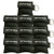 10pcs CPR Face Shield Mask Keychain Ring Emergency Kit CPR Face Shields for First Aid or CPR Training (Black-10)