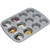 Wilton Regular Muffin Pan 12 Cup Non Stick Steel