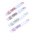 4 Pieces Window Slot Clean Brush Hand-held Groove Gap Cleaning Tool Door Window Track Cleaning Brush Kitchen Cleaning Brushes Computer Keyboard Cleaning Tools with Dustpan(Purple, Pink, Green, Khaki)