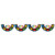 Amscan 220270 Plastic Bunting Banner 11' x 16" Multicolor